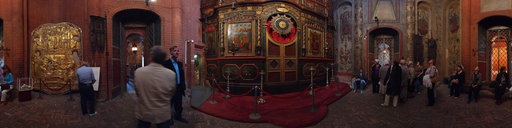 Main altar of the Saint Basil's Cathedral, Red Square, Moscow