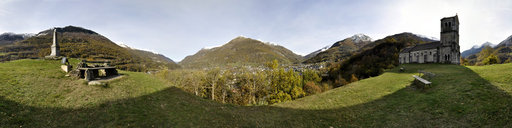 Eglise Luz Saint Saveur Panorama Vue