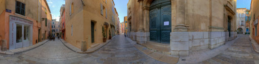 Saint Tropez rue dans centre ville