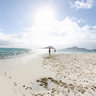 Engagement Umbrella near Petit St. Vincent - The Grenadines (Caribbean)