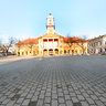 Holly Trinity square Sombor Serbia