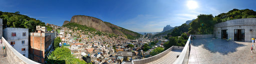 VIRTUR-Rocinha, upper Part of Favela in Rio de Janeiro, Brazil