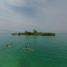 Caye Caulker Split pier