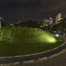 Petronas Tower Night With Water Fountains