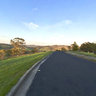 Sunrise on the Princess Highway between Genoa and Eden