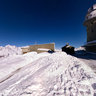 Gornergrat hotel with observatory near Zermatt