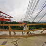 At the Ustí abutment of Opárno bridge