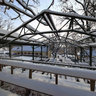 Beer garden  - Winter