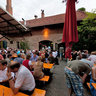 Steinbach brewery - Beer garden