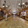 Poland -Sukiennice Krakow - Drapers Hall  - ancient shopping mall of Krakow