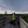 Sänkimäki observation tower, Nilsiä