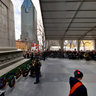 Montreal's Place du Canada at Remembrance Day