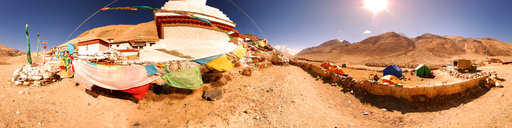 Rongpu Monastery, Mount Everest North Face, Tibet