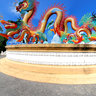 Chinese Dragon Statue, Utthayan Sawan Park, Nakhon Sawan