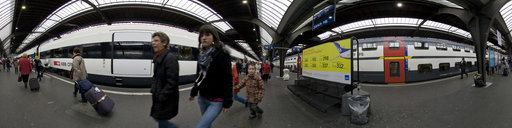Zurich main train station - platform 2