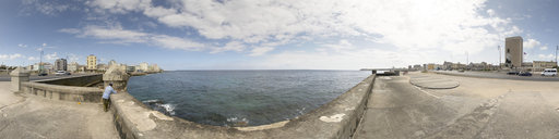 Fishing on the Malecon