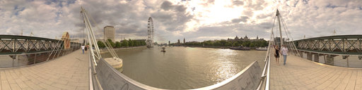 Jubilee Bridge facing South