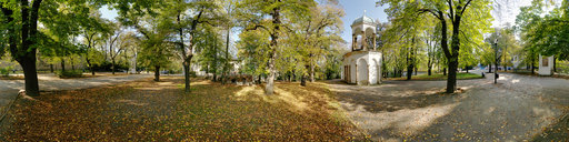 Under the Autumn leaves at Petrin Tower