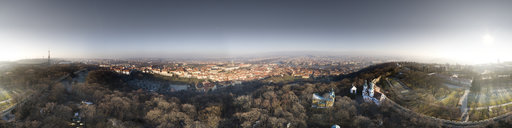 Petrin Tower, Winter Gigapixel