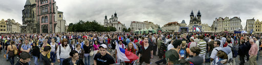 Euro Cup on Old Town Square