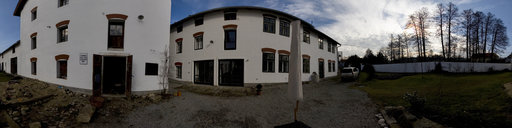 Courtyard in Winter: The Old Mill in Dolni Zdar