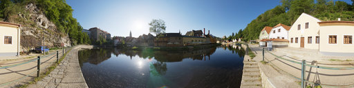 Rybarska, castle view