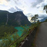 Norwegen - Lodalen, by the Lovatnet lake