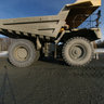Phosphate mine truck 