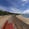 Santos Beach and the Outeniqua Choo-Tjoe Stop