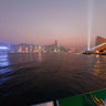 Hong Kong skyline at dusk