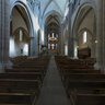 Interior of St.-Pierre Cathedral, Geneva, Switzerland