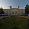 Hamburger Bahnhof at sunset