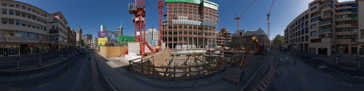 Construction Site of Palais Quartier