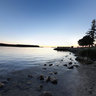 Twilight falls on Ephraim, Door County, Wisconsin