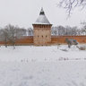 Smolensk Winter View Of The Castle