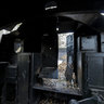 inside discarded locomotive at Schoeneberger Suedgelaende