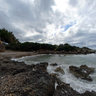Stormy day at the coast of Kalo Nero