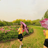 长春公园----鲜花美女08,Changchun park,