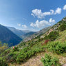 Gardiki village, Trikala, view from the cell phone tower location