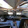 Interior of an armoured car in Hiiumaa Military Museum
