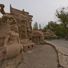 Jiuquan Spring Lake Park - sculptures (Desert Spirit)