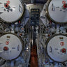 Weihai Liugongdao - army Pavilion submarine area-submarine - a position