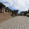 Weihai Liugongdao - the Northern Department of the Navy admirals - the door