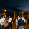 A drink on Geneva's rooftop