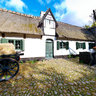 Dragoer Amagermuseum Courtyard Autumn