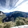 View into Yosemite Valley