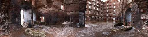 Ruined Water Mill in Yuryatino