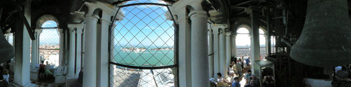 inside the bell tower