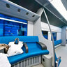 Inside the Train at Saint Dalmas de Tende