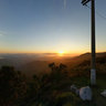 Pôr-do-sol no mirante do Belvedere na SP123 Floriano Rodrigues Pinheiro